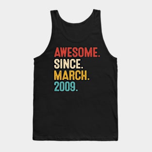 vintage birthday march 2009 Tank Top